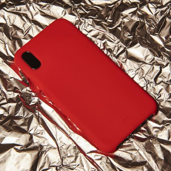 PURO ICON Cover - Etui iPhone SE 2020 / 8 / 7 / 6s / 6 (czerwony)