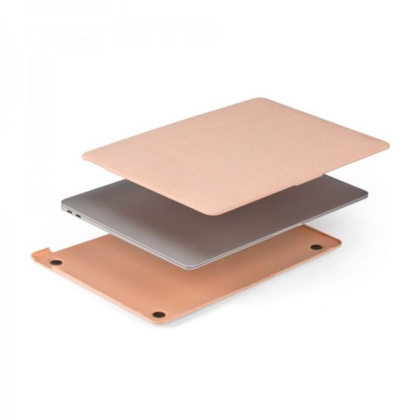 Incase Textured Hardshell in Woolenex - Materiałowa obudowa MacBook Pro 15" (2019/2018/2017/2016) (Blush Pink)