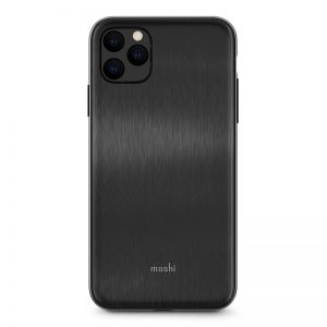 Moshi iGlaze - Etui iPhone 11 Pro Max (system SnapTo) (Armour Black)