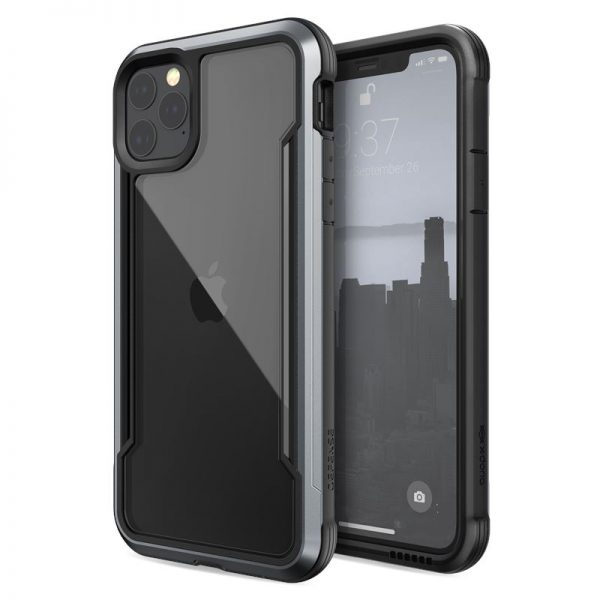 X-Doria Defense Shield - Etui aluminiowe iPhone 11 Pro Max (Drop Test 3m) (Black)