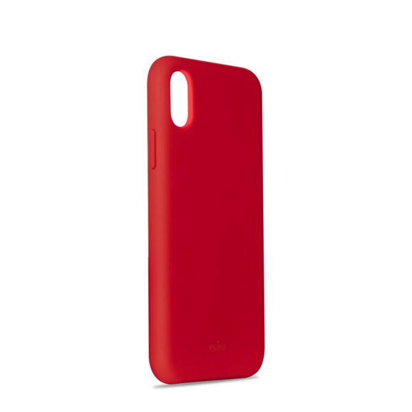 PURO ICON Cover - Etui iPhone Xs / X (czerwony) Limited edition
