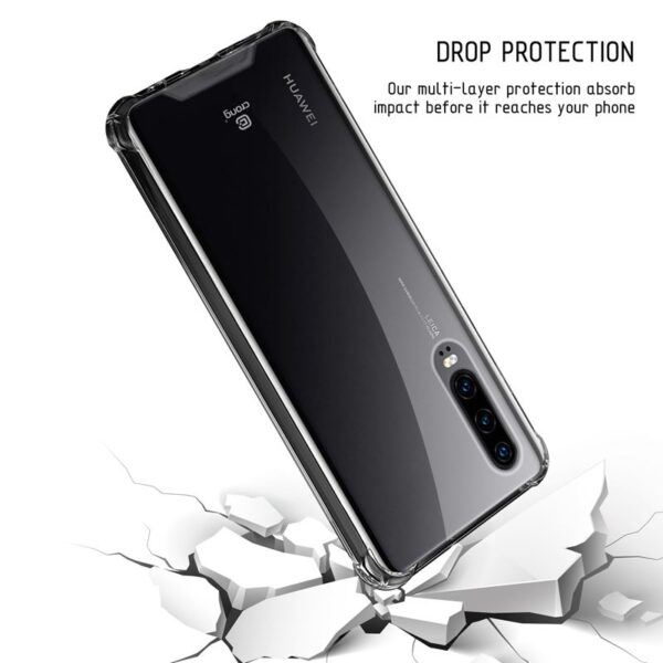 Crong Hybrid Protect Cover - Etui Huawei P30 (przezroczysty)