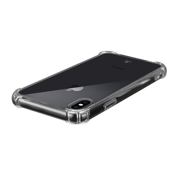 Crong Hybrid Protect Cover - Etui iPhone Xs / X (przezroczysty)