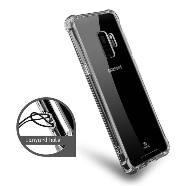 Crong Hybrid Protect Cover - Etui Samsung Galaxy S9 (przezroczysty)