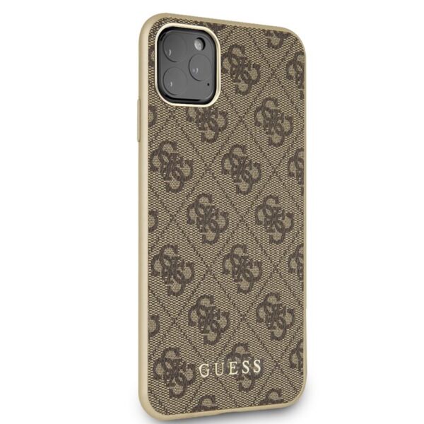 Guess 4G Charms Collection - Etui iPhone 11 Pro Max (brązowy)