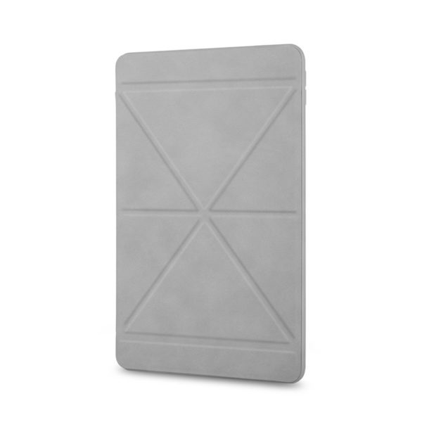 Moshi VersaCover - Etui origami iPad 10.2" (2020 / 2019) (Stone Gray)
