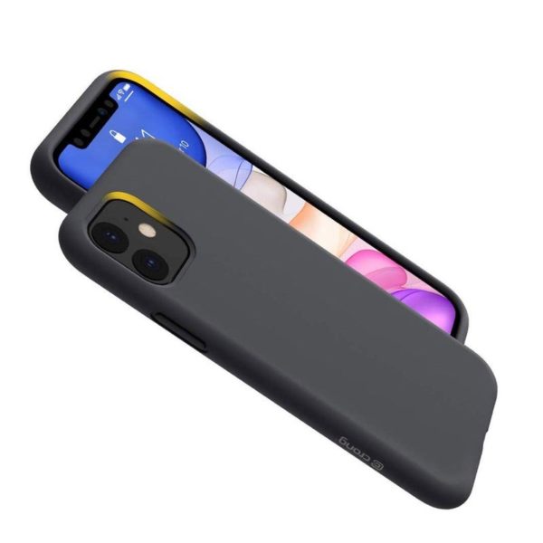 Crong Color Cover - Etui iPhone 11 (czarny)