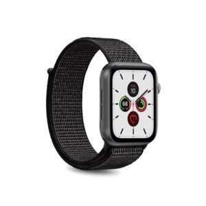 PURO Nylon - Pasek do Apple Watch 38 / 40 mm (Czarny)