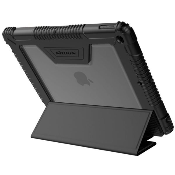 Nillkin Bumper Leather Case - Pancerne etui Apple iPad 10.2 (Black)