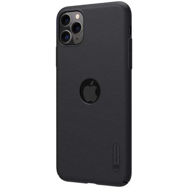 Nillkin Super Frosted Shield - Etui Apple iPhone 11 Pro z wycięciem na logo (Black)