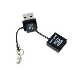 Integral USB microSD/microSDHC Reader- czytnik kart pamięci