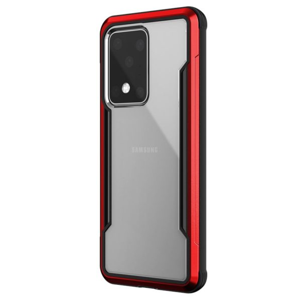 X-Doria Defense Shield - Etui aluminiowe Samsung Galaxy S20 Ultra (Drop test 3m) (Red)