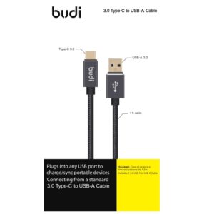 Budi - Kabel USB-A - USB-C