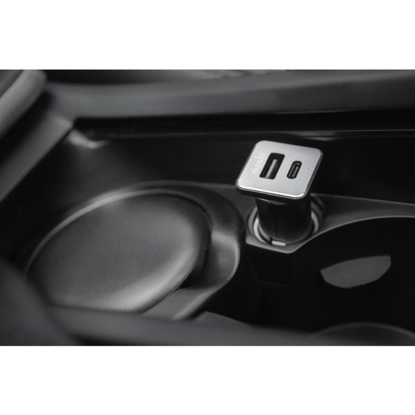 Moshi QuikDuo Car Charger - Ładowarka samochodowa USB-C Power Delivery + USB + Quick Charge
