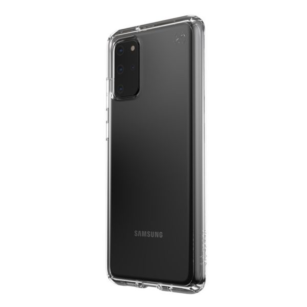 Speck Presidio Perfect-Clear - Etui Samsung Galaxy S20+ z powłoką MICROBAN (Clear/Clear)