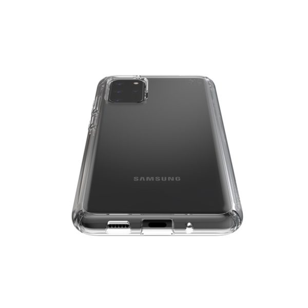 Speck Presidio Perfect-Clear - Etui Samsung Galaxy S20+ z powłoką MICROBAN (Clear/Clear)