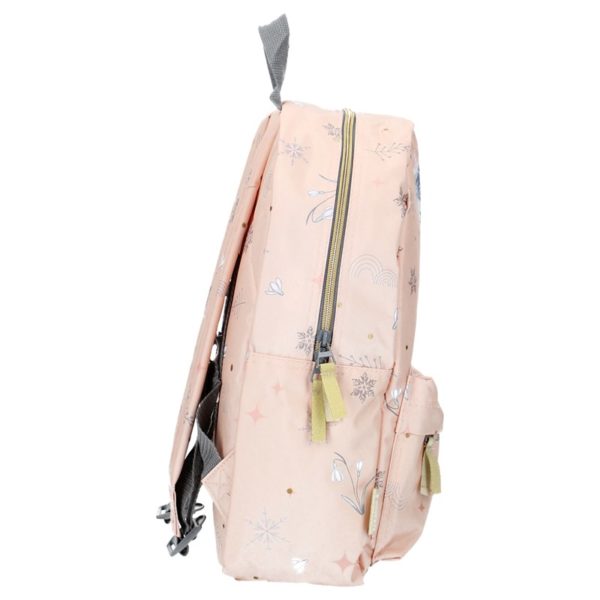 Frozen - Plecak w kolorze brzoskwiniowym (36 x 25 x 14 cm)