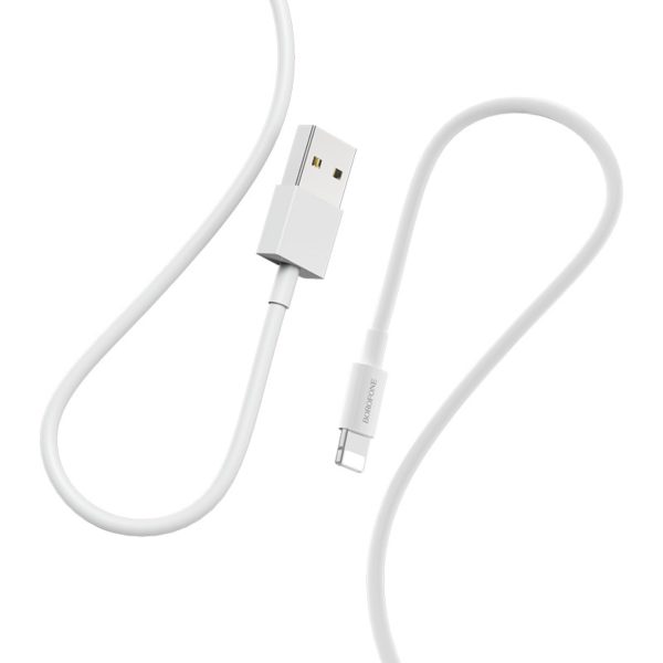 Borofone - Kabel USB-A do Lightning zapakowany w tubę