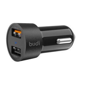 Budi - Ładowarka samochodowa 2x USB