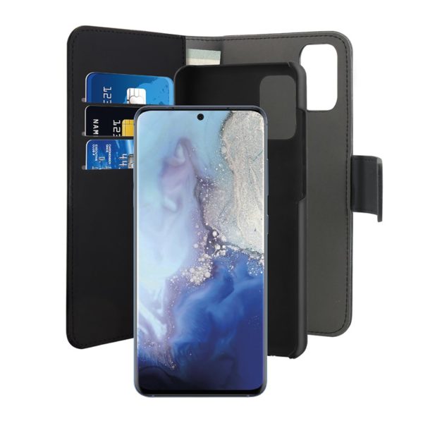 PURO Wallet Detachable - Etui 2w1 Samsung Galaxy S20 (czarny)