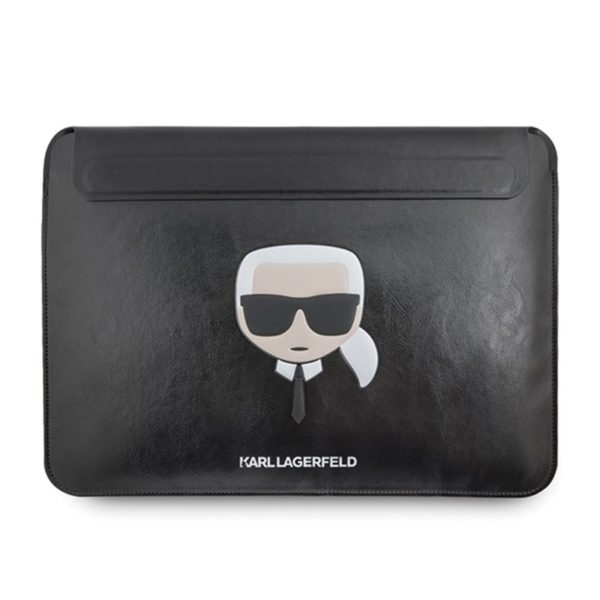 Karl Lagerfeld Ikonik Sleeve  - Etui na notebooka 13" (Czarny)