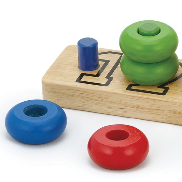 Viga Toys - Drewniana gra naucz się liczyć