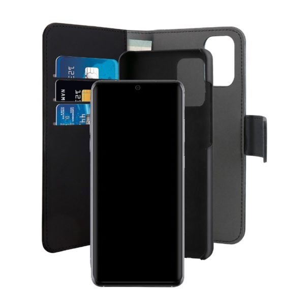PURO Wallet Detachable - Etui 2w1 Huawei P40 (czarny)