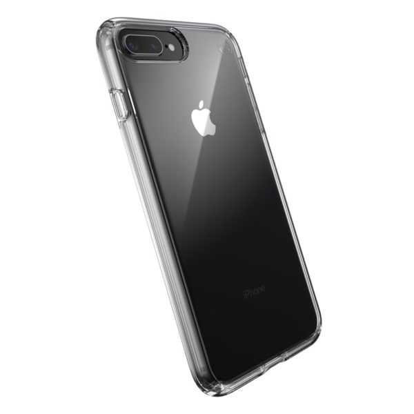 Speck Presidio Perfect-Clear - Etui iPhone 8 Plus / 7 Plus z powłoką MICROBAN (Clear/Clear)