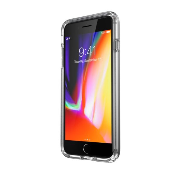 Speck Presidio Perfect-Clear - Etui iPhone 8 Plus / 7 Plus z powłoką MICROBAN (Clear/Clear)