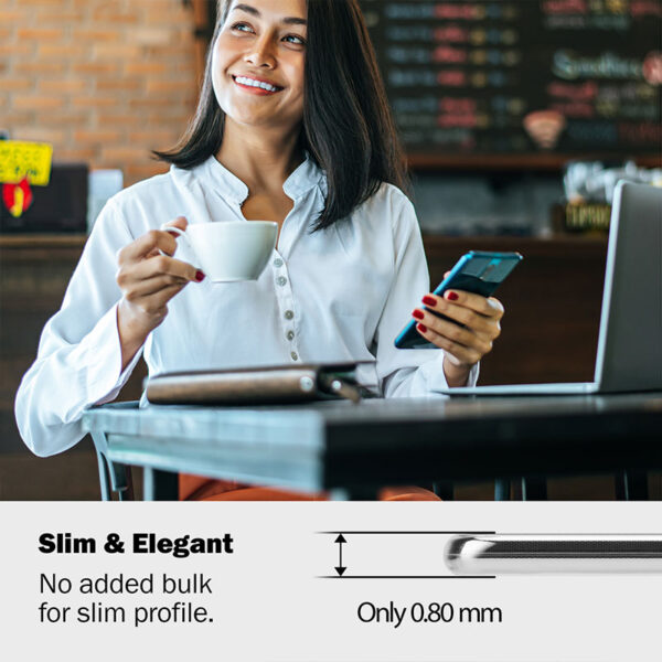 Crong Crystal Slim Cover - Etui Xiaomi Redmi Note 8 Pro (przezroczysty)