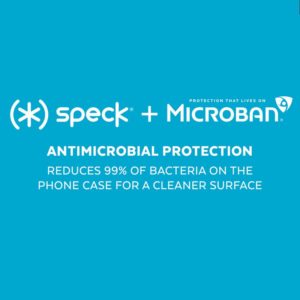 Speck Presidio2 Grip - Etui iPhone SE 2020 / 8 / 7 / 6s z powłoką MICROBAN (Black)