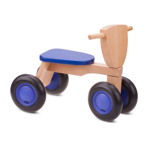 New Classic Toys - Drewniany rower balance niebieski