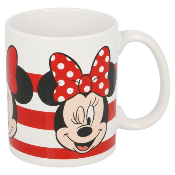 Minnie Mouse - Kubek ceramiczny 325 ml (Stripes)