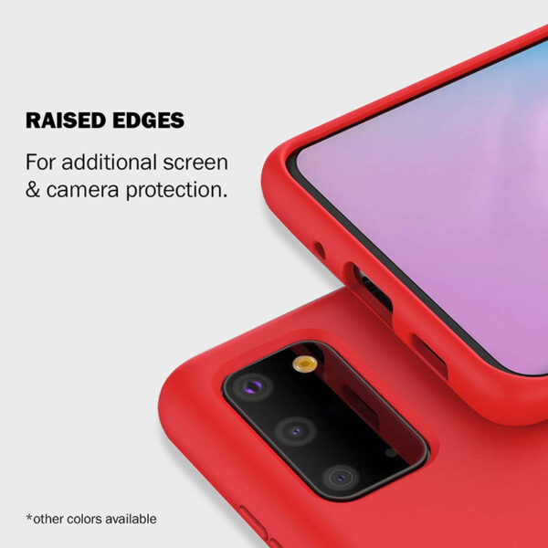 Crong Color Cover - Etui Samsung Galaxy S20+ (czerwony)