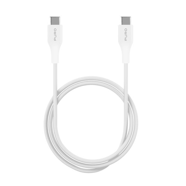 PURO Fast Charging Plain Type-C Cable - Kabel USB-C 2.0 na USB-C 2.0 do ładowania & synchronizacji danych