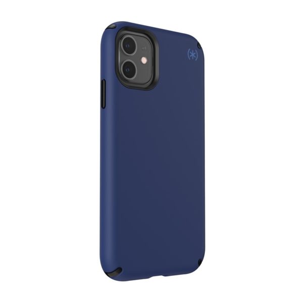 Speck Presidio2 Pro - Etui iPhone 11 z powłoką MICROBAN (Coastal Blue/Black/Storm Grey)