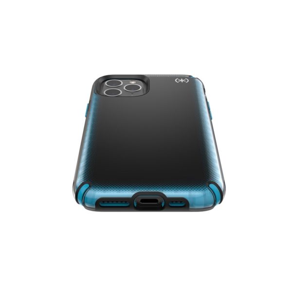 Speck Presidio2 Armor Cloud - Etui iPhone 11 Pro z powłoką MICROBAN (Black Fade/Black/Blue)