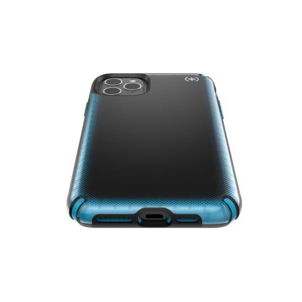 Speck Presidio2 Armor Cloud - Etui iPhone 11 Pro Max z powłoką MICROBAN (Black Fade/Black/Blue)