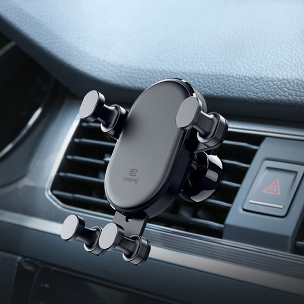 Crong Gravity Auto-Lock Car Holder – Uchwyt samochodowy grawitacyjny do telefonu 4
