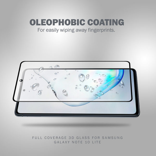 Crong 3D Armour Glass – Szkło hartowane 9H na cały ekran Samsung Galaxy A71 / Note 10 Lite