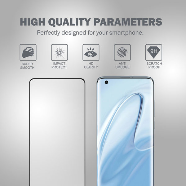 Crong 3D Armour Glass – Szkło hartowane 9H na cały ekran Xiaomi Mi 10 / Mi 10 Pro