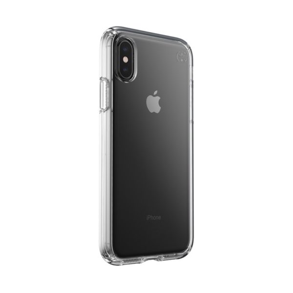 Speck Presidio Perfect-Clear - Etui iPhone Xs / X z powłoką MICROBAN (Clear)