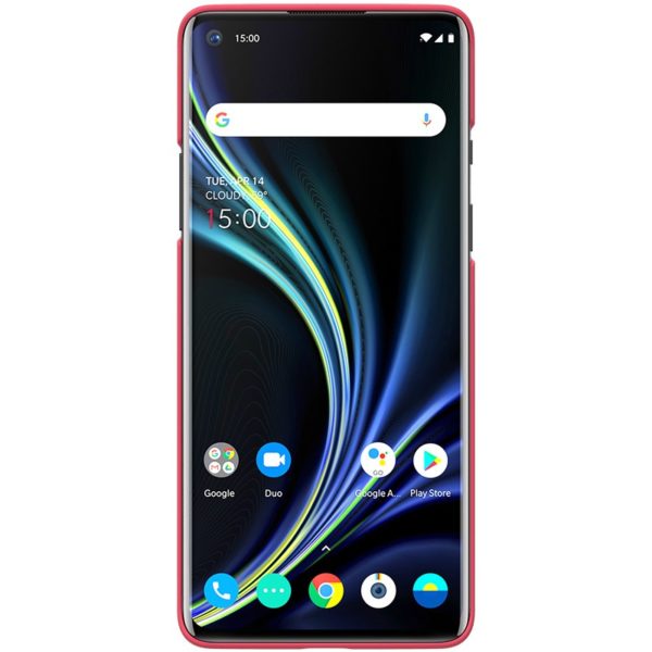 Nillkin Super Frosted Shield - Etui OnePlus 8 (Bright Red)