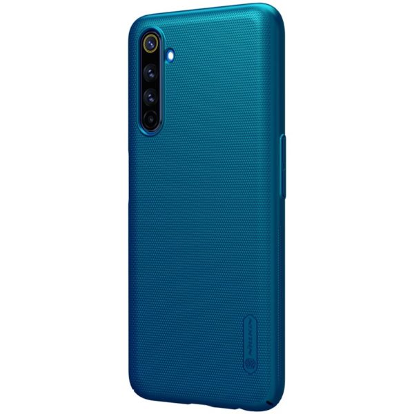 Nillkin Super Frosted Shield - Etui Realme 6 Pro (Peacock Blue)