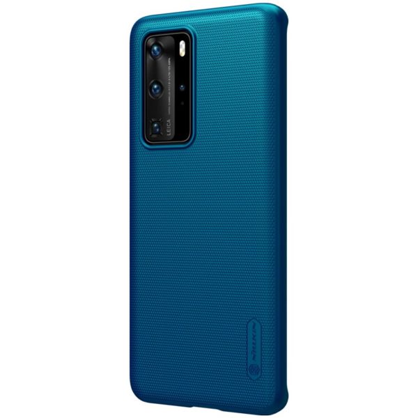 Nillkin Super Frosted Shield - Etui Huawei P40 Pro (Peacock Blue)
