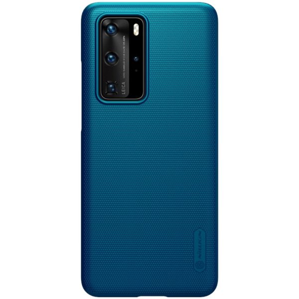 Nillkin Super Frosted Shield - Etui Huawei P40 Pro (Peacock Blue)