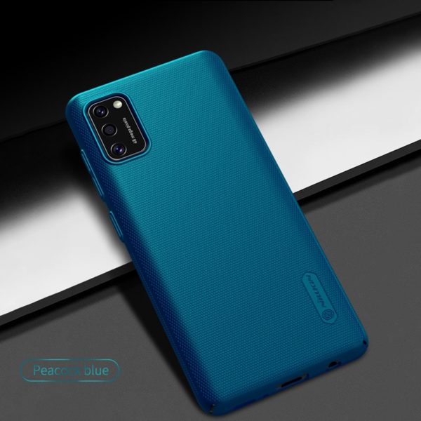 Nillkin Super Frosted Shield - Etui Samsung Galaxy A41 (Peacock Blue)
