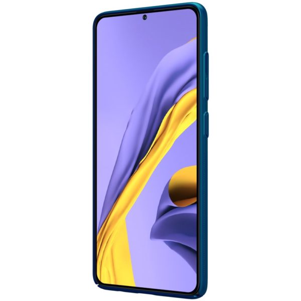 Nillkin Super Frosted Shield - Etui Samsung Galaxy A51 (Peacock Blue)