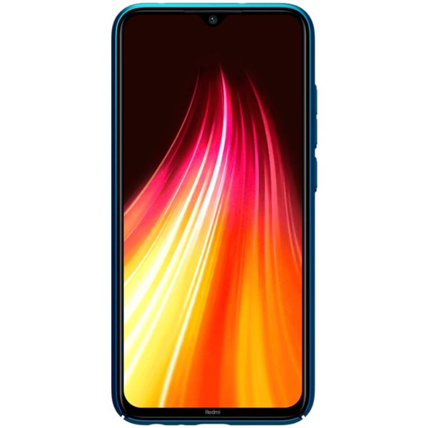 Nillkin Super Frosted Shield - Etui Xiaomi Redmi Note 8 (Peacock Blue)