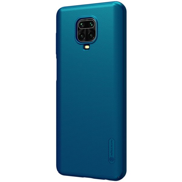 Nillkin Super Frosted Shield - Etui Xiaomi Redmi Note 9 Pro / 9 Pro Max / 9S (Peacock Blue)